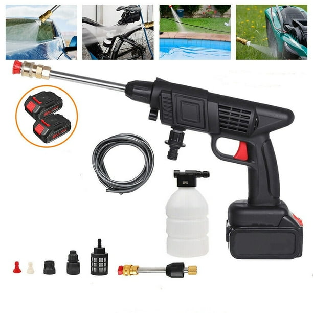 Cordless Pressure Washer, Portable Power Cleaner with Rechargeable
