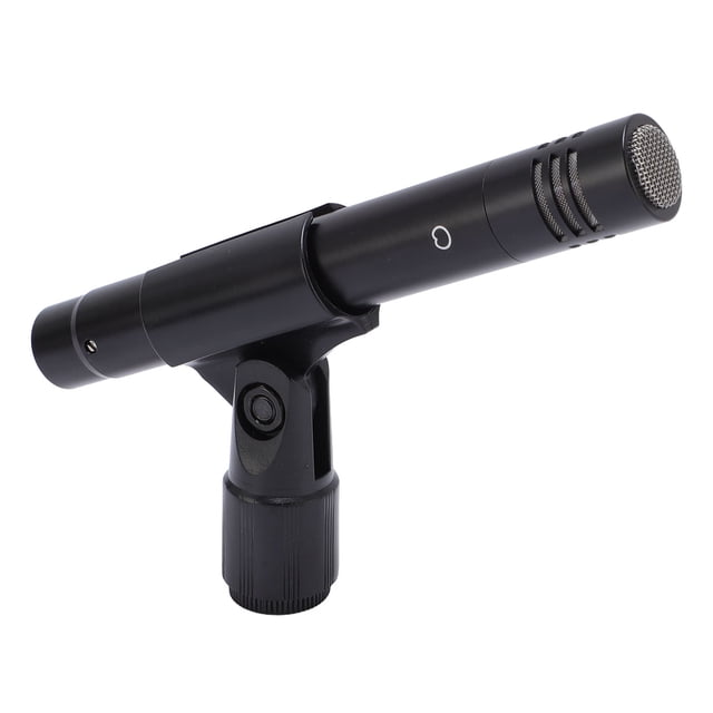Microphone d'Instrument, Petit Micro à Diaphragme 20Hz à 20KHz en Alliage d'Aluminium avec Clip pour Guitare