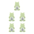thumbnail image 3 of Billuyoard gato artificial resistente a mordeduras juguete de larga duración molar realista juguete limpieza hueso ejercicio interactivo verde Type2 NO2, 3 of 6