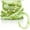 Green, variant on 10M/11Yd Artificial Bead Pearl Ribbon, Chiffon Ribbon and Organza Lace Ribbon Trims for Wedding Flower Christmas Tree Decoration Sewing Craft Packaging