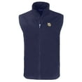 thumbnail image 2 of Men's Cutter & Buck  Navy Marquette Golden Eagles Charter Eco Recycled Full-Zip Vest, 2 of 3