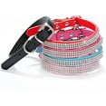 thumbnail image 6 of 1Pack Diamond Dog Collars for Small Dogs, Fancy Rhinestone Cat Collar Crystal Glitter Jeweled Girl Bling Puppy Collars for XXS Xs Small Medium Breed Female Pet Dogs Kitten, 6 of 7