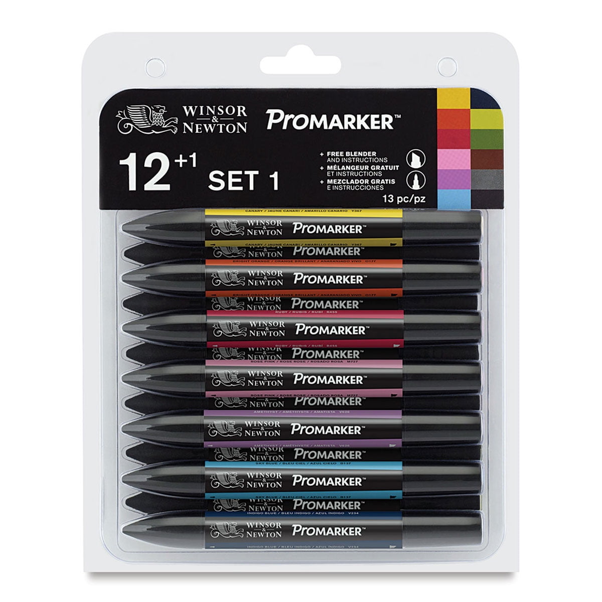 Winsor & Newton Promarker Marker Pen 6 Skin Tones Colours Set 1 