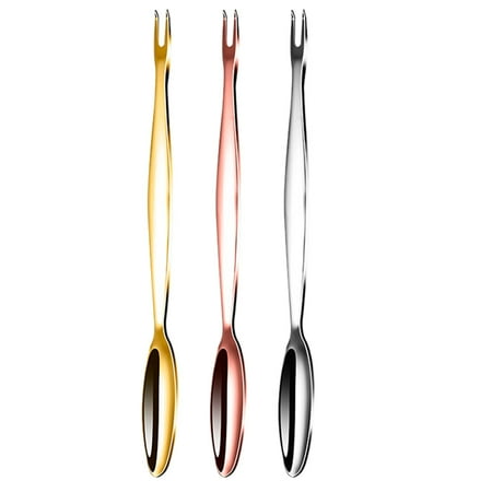 

NUOLUX Crab Tools Crackers Forks Convenient Peelers Stainless Steellobsterpeeling Crayfish Eating Leg Small