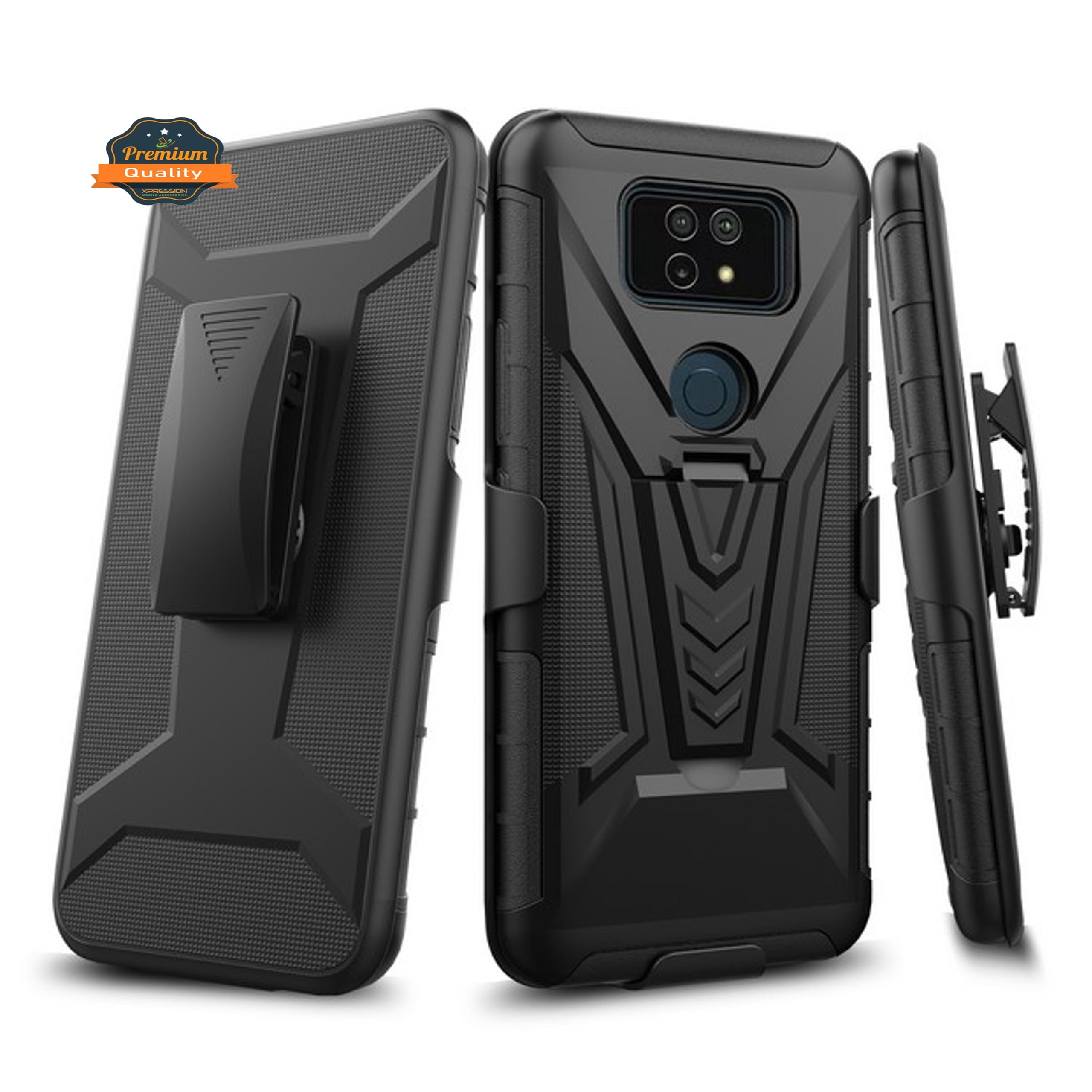 R.Red Premium Belt Clip Holster Kickstand Shockproof Hard Bumper Shell Full Body Dual Layer Rugged Cover for LG G5 Cocomii Robot Armor LG G5 Case NEW Military Defender Heavy Duty