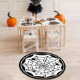 thumbnail image 2 of Vggrvlo Under5 Halloween Kitchen Rugs Mats for Floor Non Slip Extra Thick Chenille Door Mat Machine Washable Bath Mats Halloween Decorations Indoor, 2 of 6