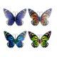 thumbnail image 1 of decoración Paquete de 4 mariposas de metal para decoración de pared Ormromra WMPH-1774, 1 of 2