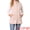 Pink, variant on DARING DIVA Women's Stand Collar Sleeveless Puffy Jacket Lightweight Gilet S Black