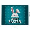 2024 Kitchen Essentials Easter Placemat Cartoon Rabbit Placemat Cute
