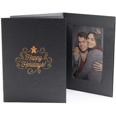 White Cardboard Double Photomount Folder 6x4 Frame W/plain Border Sold In 25s - 4x6 - Decorative Frame Holders