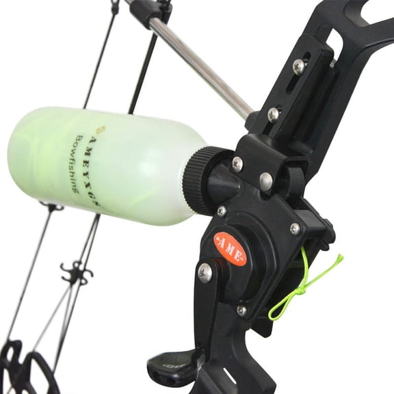 AMEYXGS Bowfishing Reel Pot with 40m Fishing Line for Archery Compound Bow