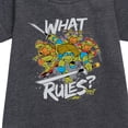 thumbnail image 2 of Teenage Mutant Ninja Turtles -What Rules - Toddler & Youth Girls Fleece Dress, 2 of 4