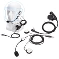 thumbnail image 4 of Auriculares Bilaterales Para Casco, Cómodos Auriculares Para Casco Con Reducción De Ruido De 7,1 Mm + PTT U94 Con Clip Para Baofeng, 4 of 8