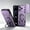 Purple, variant on Designed For iPhone 18 Pro Max Phone Case,360° Rotatable Ring Kickstand,With Sliding Camera Cover,Heavy Duty Full Body Rugged Shockproof Non-Slip Drop Protection,Durable Phone Case,Purple