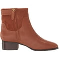 thumbnail image 2 of Franco Sarto Womens Jessica Low Heel Ankle Boot Cognac Brown 5.5M, 2 of 5