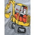 thumbnail image 7 of WIBACKER Toddler and Little Boys 2-Piece Cotton Pajamas Long Sleeve Fall Winter PJ Set Kid Excavator Sleepwear, 7 of 7