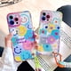 thumbnail image 2 of Linda funda de teléfono con letras fluorescentes para iPhone 13 Pro Max 11 12 14 Pro Xs Max Xr X 7 8 Plus correa de mano cuerda corta cubierta de TPU suave Tan Jianjun unisex, 2 of 2