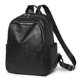 thumbnail image 2 of Asge Mochilas Antirrobo para Mujer, Cuero de PU Mochila de Moda Bolso de Hombro Bolso de Casual Gran Capacidad Mochila de Viaje Asge Peso ligero, duradero, resistente a los arañazos e impermeable antirrobo., 2 of 6
