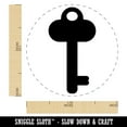 thumbnail image 2 of Key Simple Self-Inking Rubber Stamp Ink Stamper - Lime Green Ink - Medium 1 Inch, 2 of 7