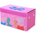 thumbnail image 3 of Nickelodeon Peppa Pig Kids Collapsible Storage Trunk, 3 of 4