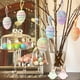 thumbnail image 1 of 6 adornos colgantes de Pascua, adornos decorativos de simulación de pintura DIY, arreglos de escena, accesorios colgantes de resurrección, decoración de Pascua para el hogar, decoración del, 1 of 6