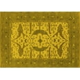 thumbnail image 1 of Ahgly Company Indoor Rectangle Oriental Yellow Industrial Area Rugs, 4' x 6', 1 of 4