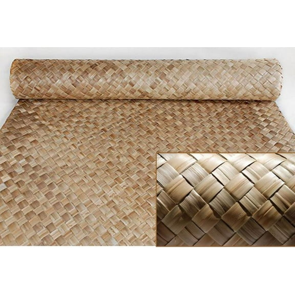 Lauhala Tropical Matting Rolls - Set of 2 - 4' x 8' Sheets