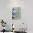 thumbnail image 3 of Farmhouse Christian Psalm 91 Wall Art Scripture Bible Verse Wall Decor Country Religious Butterfly Cross Canvas Prints Painting Poster Artwork for Living Room Bedroom Bathroom Church 12"x16", 3 of 6