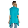 thumbnail image 4 of Maternity Open Front Elbow Sleeve Cardigan, 4 of 6