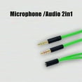 thumbnail image 3 of Earphone Audio Cable Headphone Adapter Splitter Headset Microphone For Razer, 3 of 3