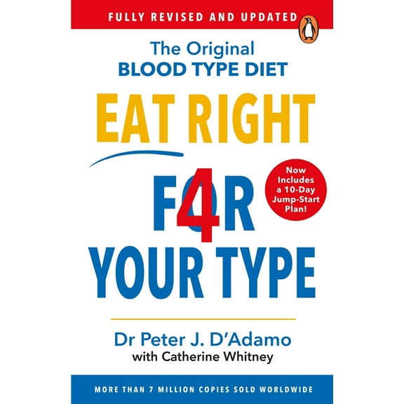 Pre-Owned Eat Right 4 Your Type: Fully Revised with 10-day Jump-Start Plan (Paperback) 1784756946 9781784756949