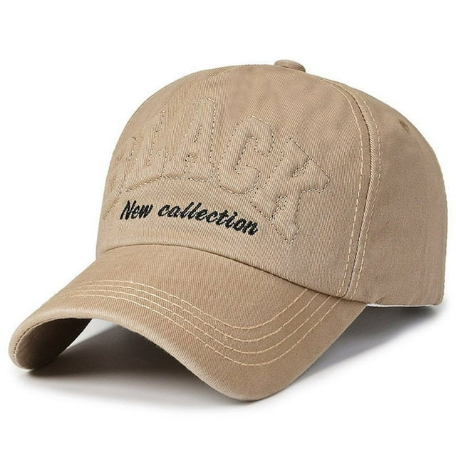 Street Embroidered Baseball Cap Korean Version Curved Brim Small Face Outdoor Cap