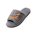 thumbnail image 3 of Basysin Women Halloween Slippers Slip On Soft Plush Warm House Shoes Fashion Fluffy Indoor Slippers Casual Home Footwear for Autumn Winter, 3 of 6