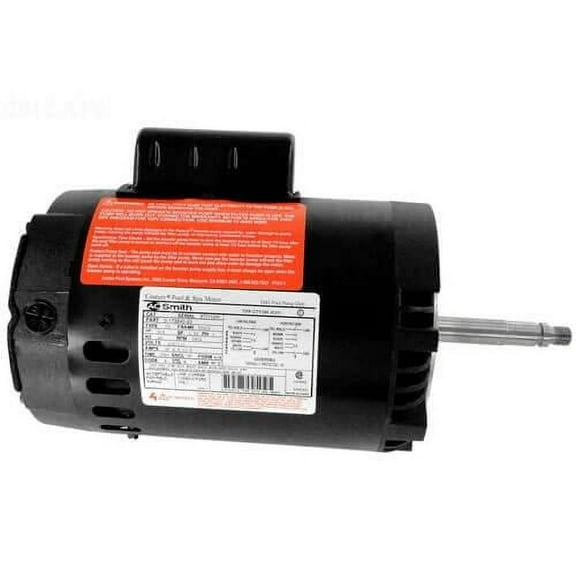 Pool Pump Motor, Capacitor-Start, 3/4 HP, 56CZ Frame, 3,450 Nameplate RPM