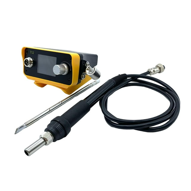 Soldador portátil digital Temperatura de soldadura Soldadura eléctrica ajustable estilo A Cola soldador electrico