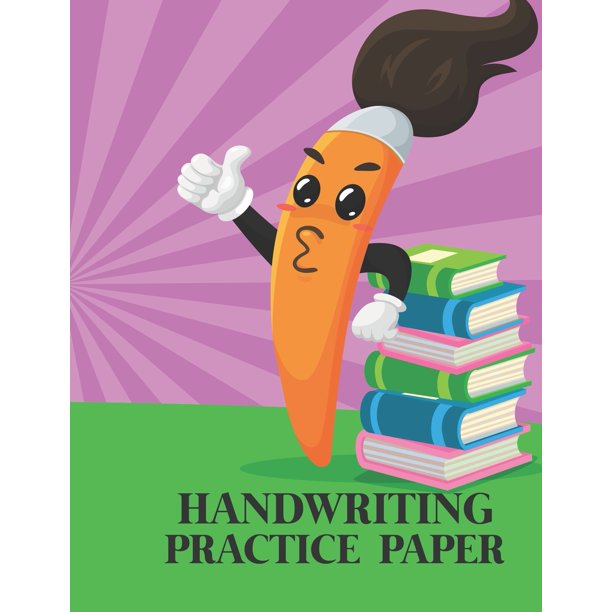 handwriting practice paper writing paper for kids with