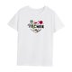 thumbnail image 3 of Camiseta para Mujer, Camiseta de Manga Corta, Camiseta Sencilla con Cuello Redondo para Uso Diario S, 3 of 7