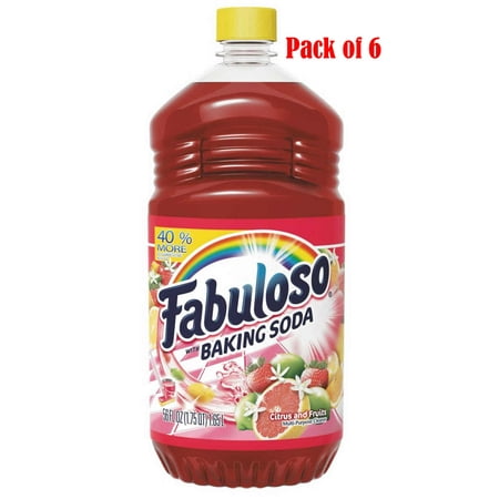 Fabuloso® Multi-Use Cleaner Citrus Scent 56 oz Bottle 6/Carton 153091