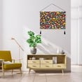 thumbnail image 4 of WOBOGO A Variety Of Snack Patterns Living Room Canvas Wall Art Bedroom Study Framed Canvas Print Artwork Home Office Decorations 24.5×16.7in, 4 of 6