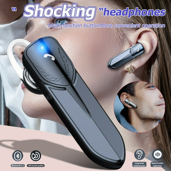 EcoNest V19 Single Ear Stereo In-ear Long Standby In-ear Business Bluetooth Headset