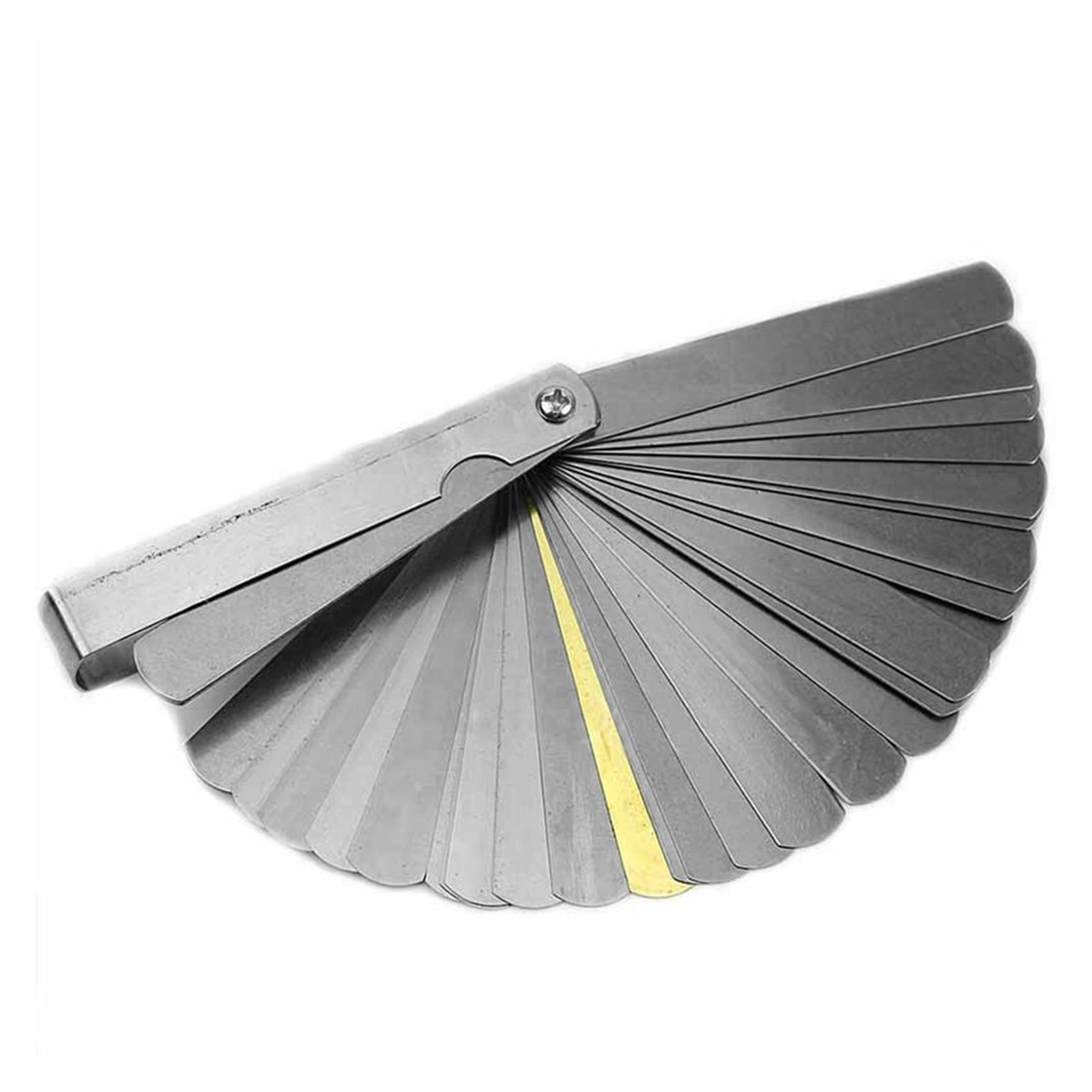32 Blades Universal Thickness Gage Set Tappet Valve Stainless Steel Feeler Gauges Gap Measuring Tool ,Easy to Use