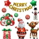 thumbnail image 2 of Globos de Navidad Regalos de Navidad Globo de Papá Noel Adornos de decoración del hogar Amuletos navideños Juego de globos Regalos para niños, 2 of 4