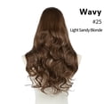 thumbnail image 4 of Perruque 24 Pouces Perruque Femme Cheveux Longs Bouclés Grands Cheveux Longs Naturels Cheveux Longs Raides Perruque en U Extensions, Perruque pour Femmes, 4 of 7