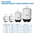 thumbnail image 3 of Tanque de almacenamiento de agua APEC TANK-14 53L prepresurizado, 3 of 3