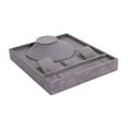 thumbnail image 3 of Milageto Jewelry Organizer Storage Tray Necklace Earrings Rings Bracelet for Home Use Gray, 3 of 8