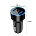 thumbnail image 4 of Flmtop Adaptateur Chargeur Auto à Double Ports USB avec Affichage Numérique LED 3.1A, 4 of 4