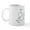White, variant on CafePress - THC Symbol (Tetrahydrocannabinol) Mug - 11 oz Ceramic Mug - Novelty Coffee Tea Cup