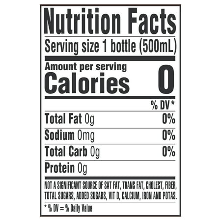 Zephyrhills Natural Florida Spring Water Beach Pack, Half Liter, 6 Count