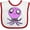 White and Red, variant on Inktastic Death Metal Octopus Boys or Girls Baby Bib
