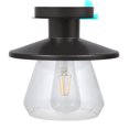 thumbnail image 6 of SYLVANIA Lincoln Vintage LED Fixture, Semi-Flush Mount with 1 Dimmable Light Bulb Included, 6 of 7